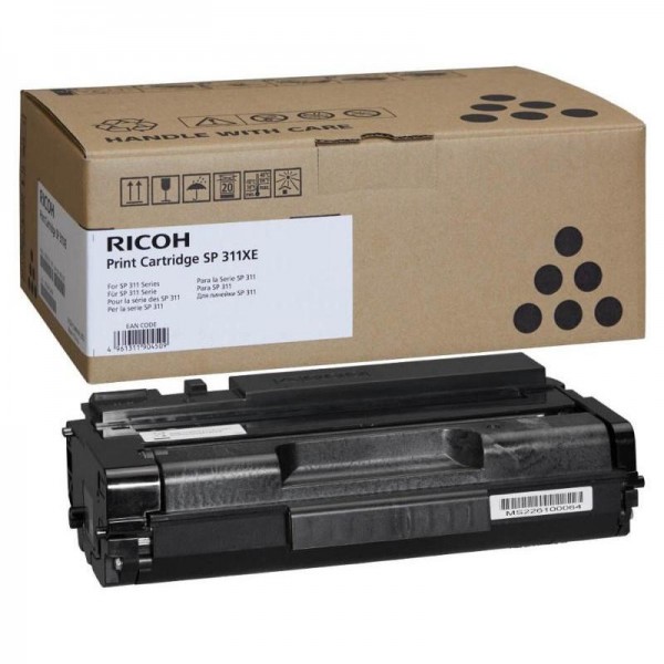 Картридж Ricoh SP 311UHE (821242) оригинальный для Ricoh Aficio SP 311DN/ 311DNw/ 311SFN/ 311SFNw, чёрный, 6400 стр