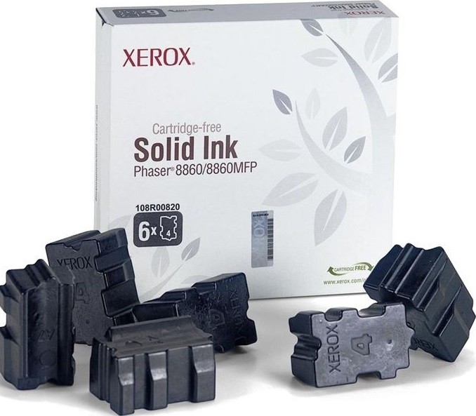 Картридж Xerox 108R00820 для Xerox Phaser 8860 black оригинальный увеличенный (2300 страниц)