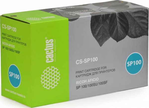 Картридж Cactus 407059 (CS-SP100) для принтера Ricoh Aficio SP100/ 100SU/ 100SF черный (2 000стр.)