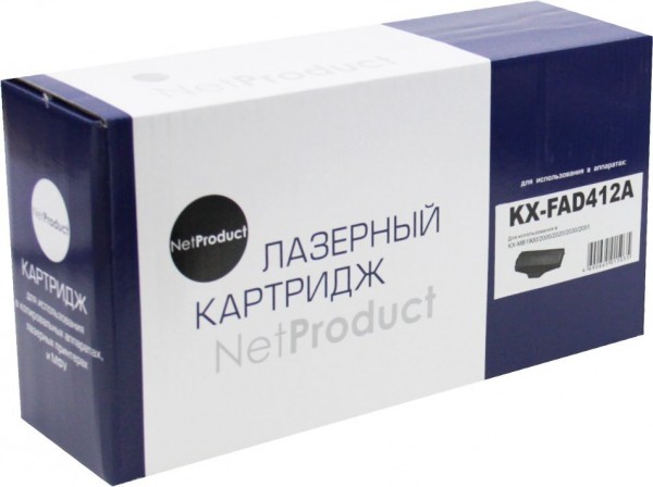 Драм-юнит NetProduct (N-KX-FAD412A) для Panasonic KX-MB1900/ 2000/ 2020/ 2030/ 2051, 10K