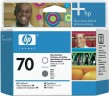 HP №70 (C9410A) оригинальная печатающая головка для HP DesignJet Z2100/ Z3100/ B9100, Gloss Enhancer and Gray (глянцевый и серый)