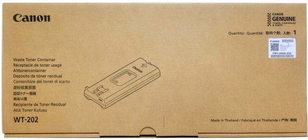 Бункер отработанного тонера Canon FM1-A606 (WT-202) оригинальный для принтера Canon iR Adv C3325/ C3330/ C5535/ C5540/ C5550/ C5560
