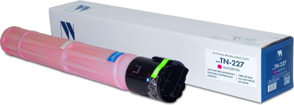 Картридж NV Print TN-227M (NV-TN-227M) для Konica-Minolta bizhub C257i, пурпурный, 24000 стр.