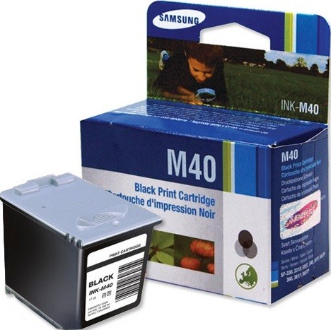 Картридж Samsung INK-M40 оригинальный для принтера Samsung SF-330/ 335/ 331/ 340/ 345/ 360/ 365, черный, (750 стр.)