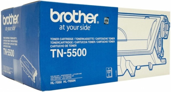 Картридж Brother TN-5500 (TN5500) оригинальный для Brother HL-7050/ HL-7050N black (12 000 стр.)