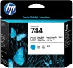 Печатающая головка HP №744 (F9J86A) Printhead Photo Black/Cyan оригинальная для HP DesignJet Z2600/ Z5600, фото-чёрный/ голубой