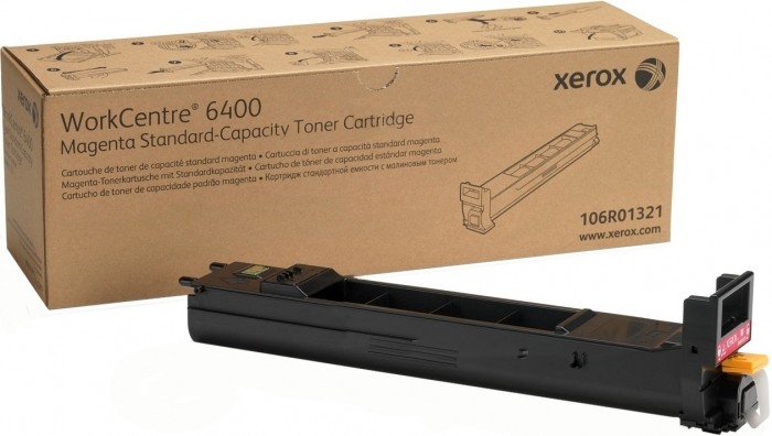 Картридж Xerox 106R01321 оригинальный для принтера Xerox WorkCentre 6400, magenta (8000 страниц)