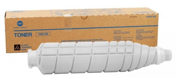 Картридж Konica-Minolta TN-615K (A1DY150) оригинальный для принтера Konica-Minolta bizhub C8000, black, 91000 стр.