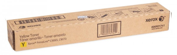 Картридж Xerox 006R01741 оригинальный для принтера Xerox PrimeLink C9065/ C9070, yellow (34 000 стр.)
