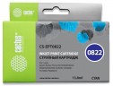 Картридж струйный Cactus CS-EPT0822 голубой (13.8мл) для Epson Stylus Photo R270/290/RX590