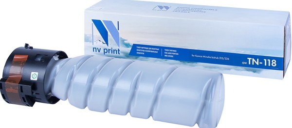 Тонер-картридж NVP совместимый Konica Minolta TN-118 для bizhub 215/226 (9000k)