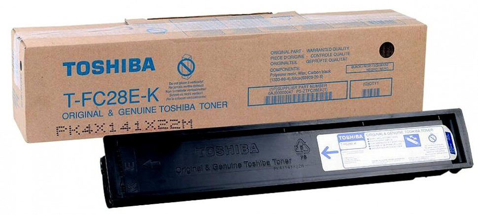 Тонер-картридж TOSHIBA T-FC28E-K (6AJ00000047) оригинальный для Toshiba E-Studio 2020C/ 2320C/ 2820C/ 3520C/ 3530C/ 4520C, чёрный, 29000 стр.