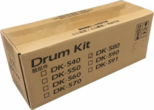 Фотобарабан Kyocera DK-580 (302K893010) оригинальный для принтера Kyocera FS-C5350DN/ ECOSYS P6030cdn, 200 000 стр.
