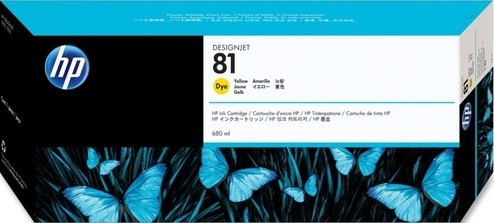 Картридж HP DJ 5000 (C4933A) желтый №81 ТЕХНОЛОГИЯ