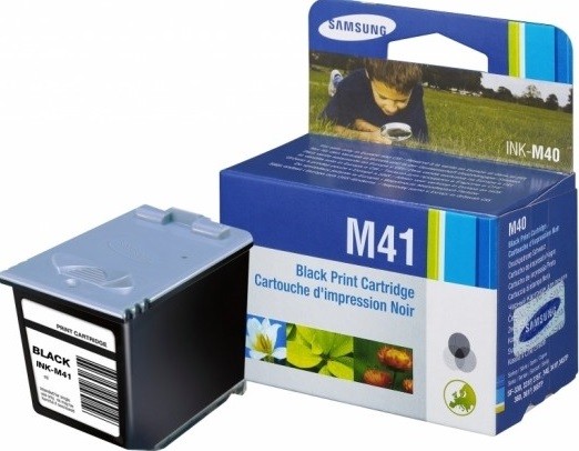 Картридж Samsung INK-M41 оригинальный для принтера Samsung SF-370/ 371/ 375, черный, (750 стр.)