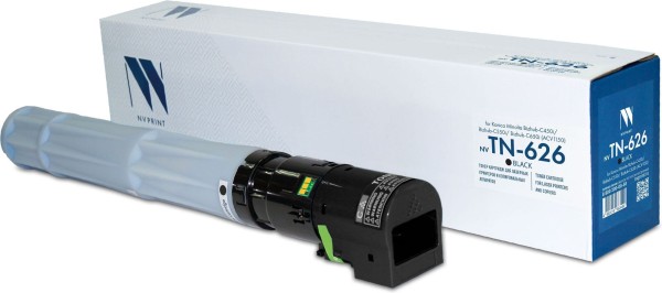 Картридж NV Print TN-626Bk (NV-TN-626Bk) для Konica Minolta bizhub C450i/ C550i/ C650i, чёрный, 28000 стр.
