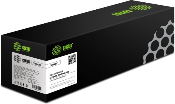 Картридж Cactus TN-421C (CS-TN421C) для Brother HL-L8260CDW/ HL-L8360CDW/ DCP-L8410CDW/ MFC-L8690CDW/ MFC-L8900CDW, голубой, 1800 стр.