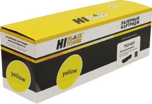 Картридж Hi-Black (HB-TK-5140Y) для Kyocera-Mita ECOSYS M6030cdn/ M6530cdn, Y, 5K