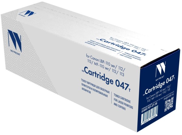 Картридж NV Print 047 (NV-047T) для Canon i-SENSYS LBP110/ LBP112/ LBP113, MF110/ MF112/ MF113, 1600 стр.