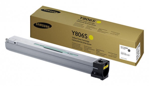 Картридж Samsung CLT-Y806S оригинальный для принтера Samsung SL-X7400GX/ SL-X7500GX/ SL-X7600GX жёлтый, (30000 стр.)
