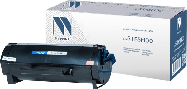 Картридж NV Print 51F5H00 для принтеров Lexmark MS312dn/ MS415dn, 5000 страниц