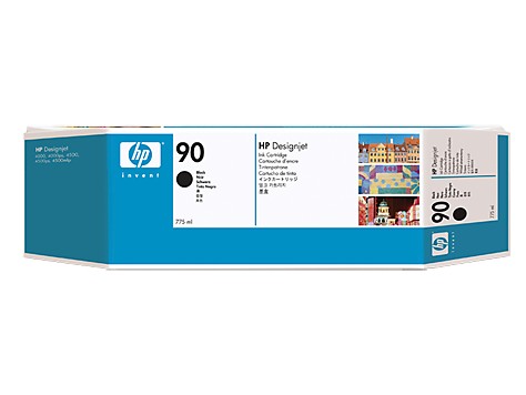 Картриджи оригинальные HP 90 (C5095A) для DJ 4000, черный, 3 шт.