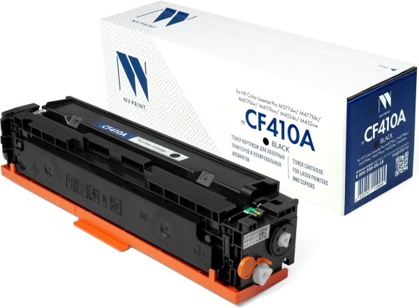 Картридж NV Print CF410A (NV-CF410ABk) Black для HP LJ Pro M477fdn/ M477fdw/ M477fnw/ M452dn/ M452nw, чёрный, 2300 стр.