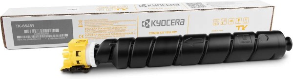 Картридж Kyocera TK-8545Y (1T02YMANL0) оригинальный для принтера Kyocera TASKalfa 4054ci, жёлтый, 20 000 стр.