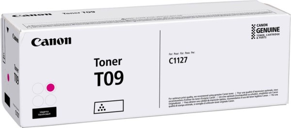Картридж Canon T09M 3018C006 оригинальный для Canon i-SENSYS C1127, пурпурный, 5900 стр.