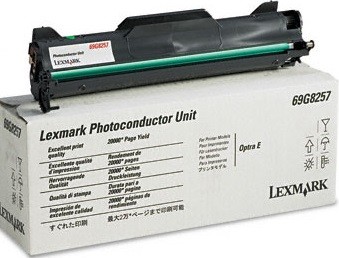 Фотобарабан Lexmark 69G8257 оригинальный для Lexmark Optra E/ E200/ Ep/ Es, Epson EPL-5500/ EPL-5500, black, 20000 стр.