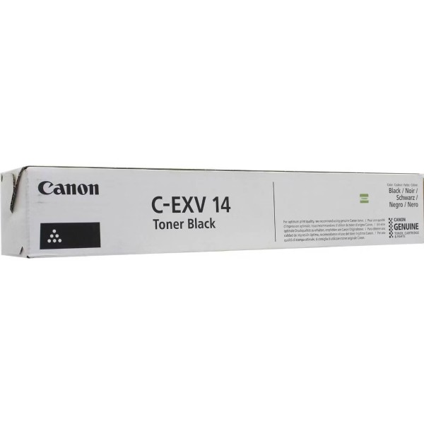 ​Canon C-EXV14/GPR18 (0384B006) оригинальный тонер-туба для копиров Canon IR2016/ IR2016J/ IR2018/ IR2018i/ IR2020/ IR2022/ IR2022i/ IR2025/ IR2025i/ IR2030/ IR2030i/ IR2318/ IR2320/ IR2422 (1 туба 8300 стр.)​
