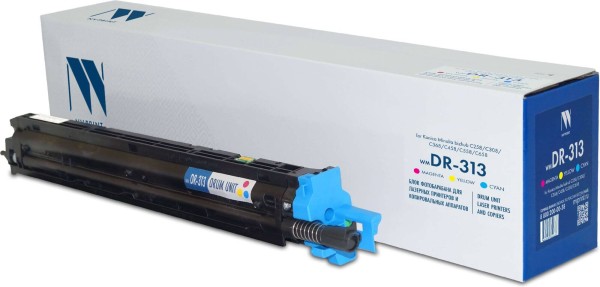Фотобарабан NV Print DR-313CMY (NV-DR-313YMC) для Konica-Minolta bizhub 308/ 368/ 558/ C258/ C308/ C368/ CC458/ C558/ C658, цветной, 75000 стр.