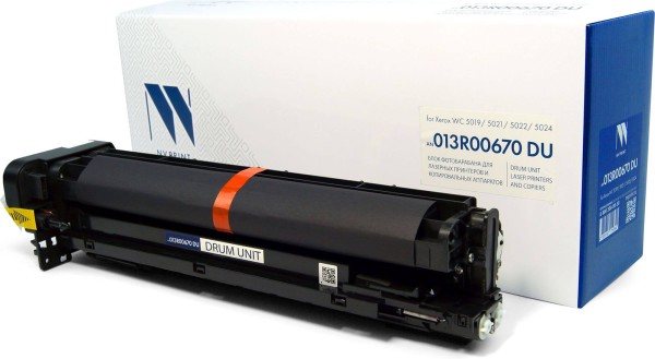 Блок фотобарабана NV Print 013R00670 (NV-013R00670DU) для Xerox WorkCentre 5019/ 5021/ 5022/ 5024, 80000 стр.