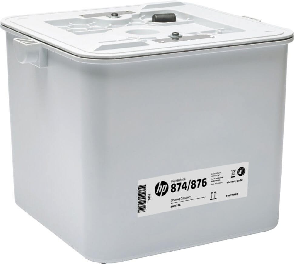 Ёмкость для отработанных чернил HP №874/876 (3WW73A) Cleaning Container оригинальный для HP PageWide XL 3920/ 4200/ 4700/ 5200/ 8200