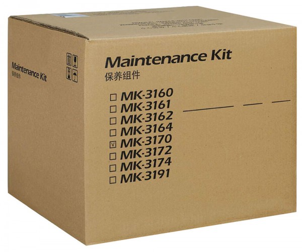 Ремкомплект Kyocera MK-3170 (1702T68NL0) оригинальный для принтера Kyocera P3050dn, P3055dn, P3060dn 500 000 страниц