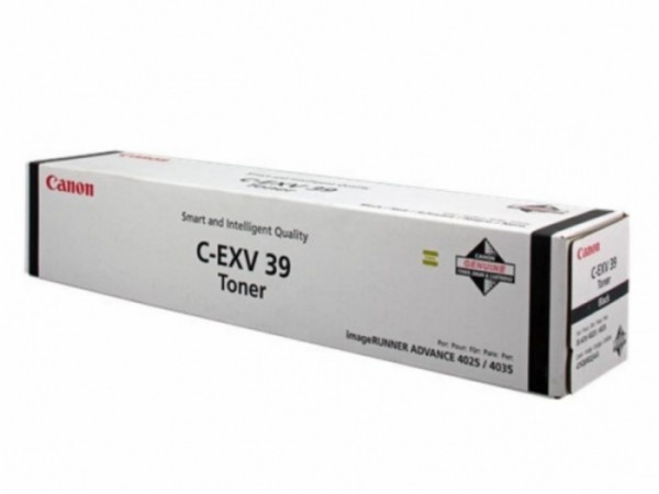 Canon C-EXV39 4792B002 Тонер для Canon iR ADV4025i/4035i, Черный, 30200стр