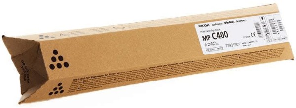 Картридж Ricoh MP C400E (842235/842038/841550) оригинальный для Ricoh Aficio MP C300/ C300SR/ C400/ C400SR/ 401SP/ SRSP/ ZSP/ ZSRSP, черный, 8300 стр.