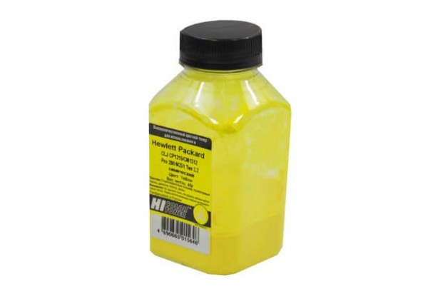 Тонер Hi-Black для HP CLJ CP1215/ CM1312/ Pro 200 M251, Химический, Тип 2.2, Yellow, 45 г, банка