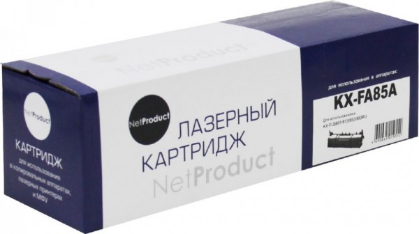 Тонер-картридж NetProduct (N-KX-FA85A) для Panasonic KX-FLB801/ 813/ 853/ 883RU, 5K