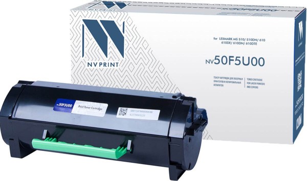 Картридж NVP совместимый Lexmark 50F5U00 для MS510dn/MS610de/MS610dn/MS610dte (20000k)