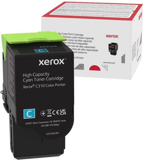 Картридж Xerox 006R04369 оригинальный для Xerox C310/ C315, голубой, увеличенный, 5500 стр.