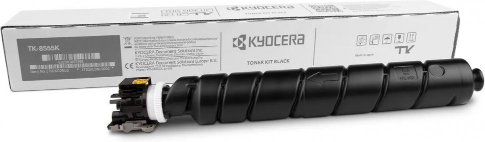 Картридж Kyocera TK-8555K (1T02XC0NL0) оригинальный для принтера Kyocera TASKalfa 5054ci/ 6054ci/ 7054ci, чёрный, 40 000 стр.