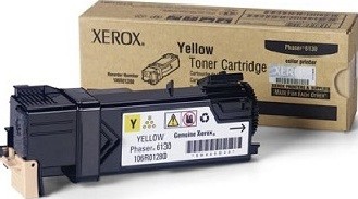 Картридж Xerox 106R01284 для Xerox Phaser 6130 yellow оригинальный увеличенный (1900 страниц)