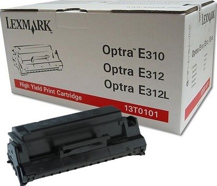 13T0101 оригинальный картридж Lexmark для принтера Lexmark OPTRA E310/E312, black, 6000 страниц
