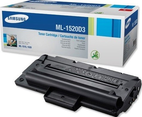 Картридж Samsung ML-1520D3 оригинальный для принтера Samsung ML-1520, черный, (3000 стр.)