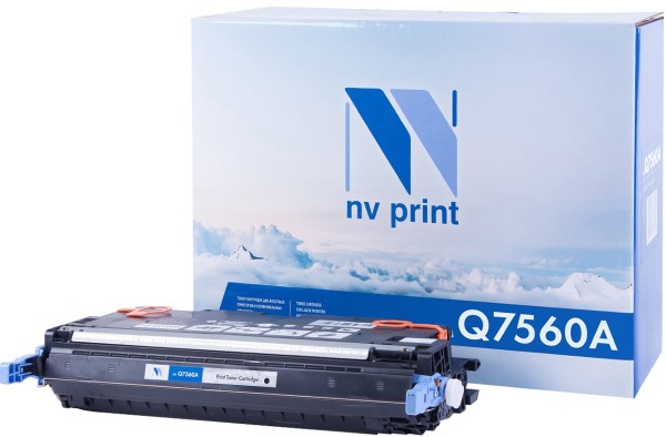 Картридж NV Print Q7560A Black для принтеров HP LJ Color 2700/ 3000 (6500k)