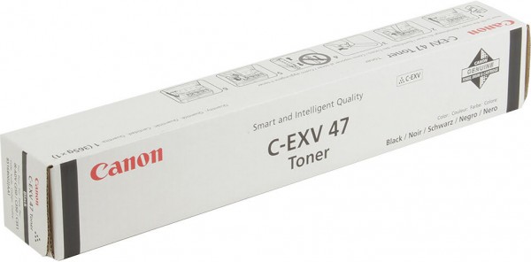 Тонер оригинальный Canon C-EXV47BK 8516B002 для принтера Canon iR-ADV C351iF/ C350i/ C250i, чёрный (19 000 стр.)