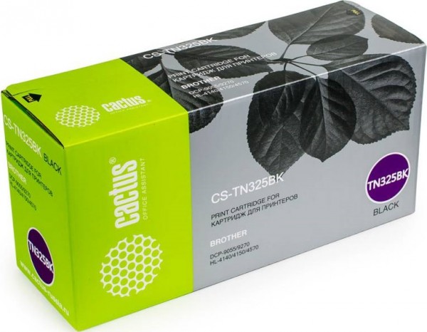 TN-325BK Картридж Cactus CS-TN325BK для Brother DC-9055/ 9270/ HL-4140/ 4150/ 4570 черный (4 000 стр.)
