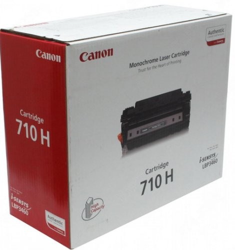 Canon 710H 0986B001 оригинальный картридж для принтера Canon LBP-3460 black 12000 страниц