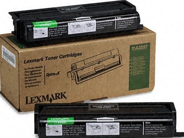 Набор картриджей Lexmark 11A4097 оригинальный для Lexmark Optra K, black, двойная упаковка, 2*5000 стр.